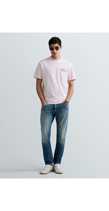 オープンエンドジャージービーチフェスTシャツ 詳細画像